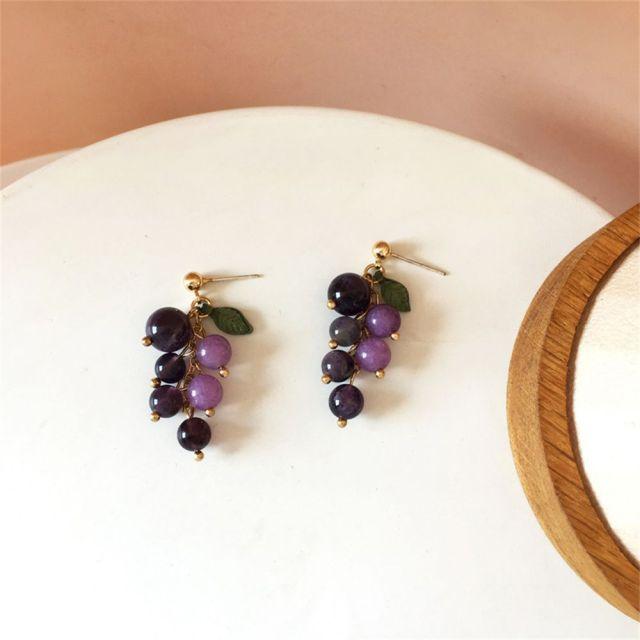 New Fashion 1 Pair Statement Flower Crystal Bead Tassel Fringed Earrings For Women Rhinestone Long Chain Crystal Drop Earrings