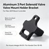 Aluminum 3 Port Solenoid Valve Mount Bracket Holder for Boost Controller Fit for Acura Integra 94‑01 Honda Civic 92‑95
