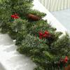 2.7m Christmas Wreath Garland Artificial Pine Garland Outdoor Indoor Home Garden Fireplaces Holiday Party Christmas Decoration