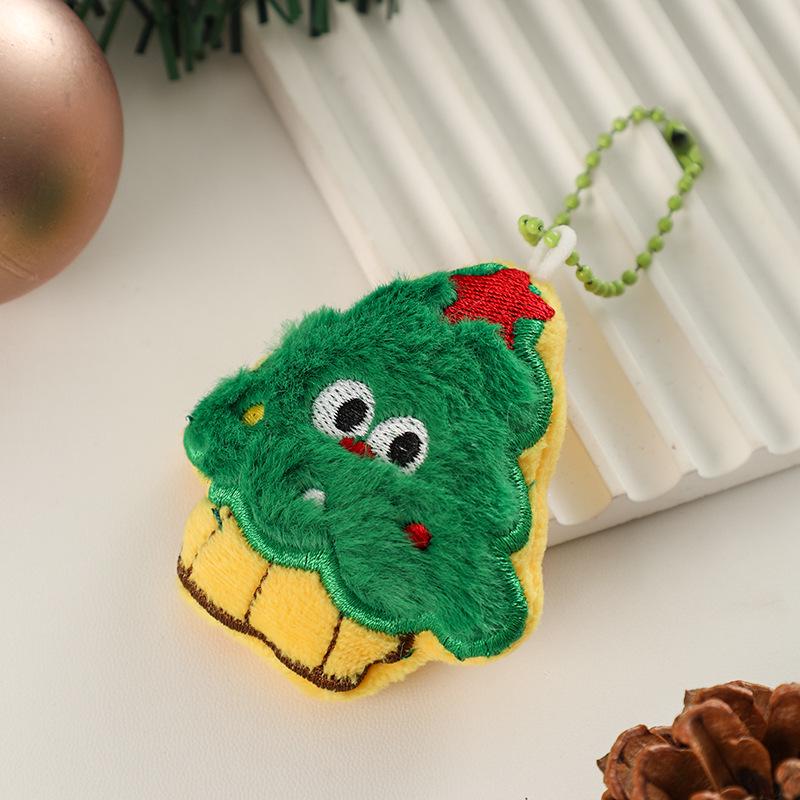 

Cartoon Christmas Plush Doll Keychain – Cute Backpack Decoration