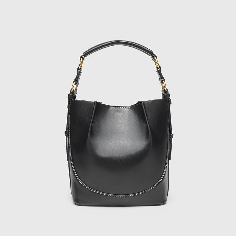 

ZR Cross-mirror New Product Popular Model Large Capacity Wide Shoulder Strap Single-shoulder Handbag Cross-body Bucket Bag Fashionable Women s