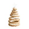 Christmas Tree Desktop Ornament Nordic Style Artificial Swivel Beads Top Star Small Artificial Tree Festive Holiday Decoration