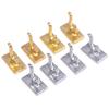 4Pcs 1:12 Dollhouse Miniature Clothes Coat Hook Dollhouse Bathroom Accessories
