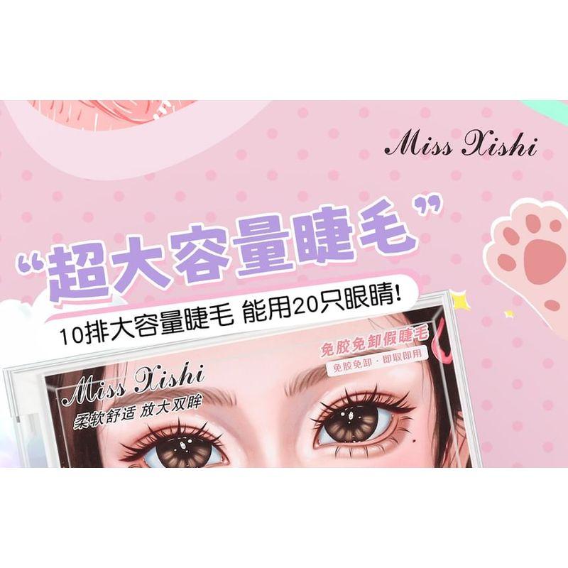 Bonnie Wisp - Natürliche, voluminöse, klebefreie Cluster-Falsche Wimpern