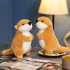 Simulated Beaver Groundhog Doll Plush Toy Doll Big Plate Tooth Beaver Hamster Children Sleeping Pillow