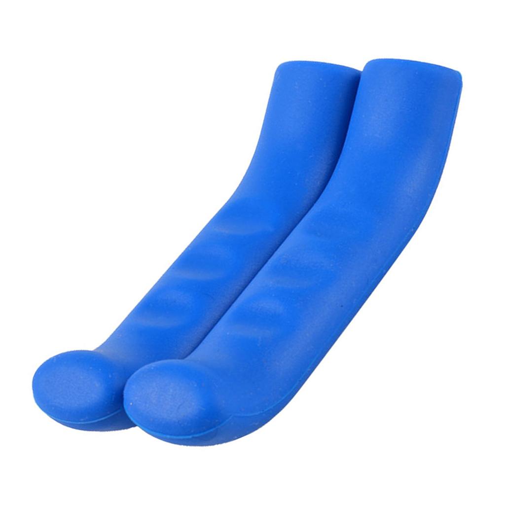 1 Pair Brake Lever Protective Cover Silicone Brake Handle Lever Cover Cycling Protection Cover for Bicycle Mountain Bike
