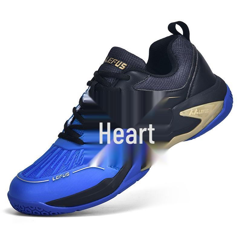 

Дышащие сетчатые тренировочные кроссовки для бадминтона больших размеров: Упругий, износостойкий и повседневный 39 синий