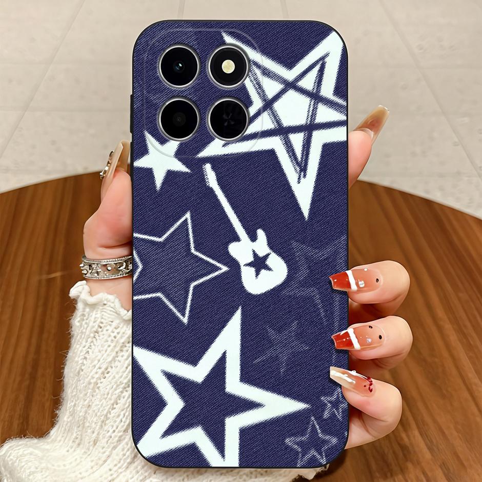 For Honor X6C X6B X6D X7D X7C Case Brilliant Flower Vintage Dyeing Anti-drop Simplicity Matte Shell For HonorX6C honorx7d Bumper
