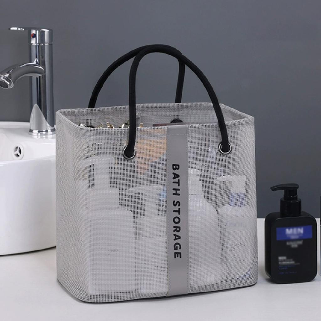 New Makeup Bag, Mesh Travel Toiletry Bag, Men's Toiletry Bag, College Dormitory Toiletry Storage Bag, Toiletry Basket