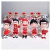 set of 5 slam dunk keychain Kaede Rukawa Hisashi Mitsui Ryota Miyagi Takanori Akagi Sakuragi Hanamichi key chain pendant decoration anime character