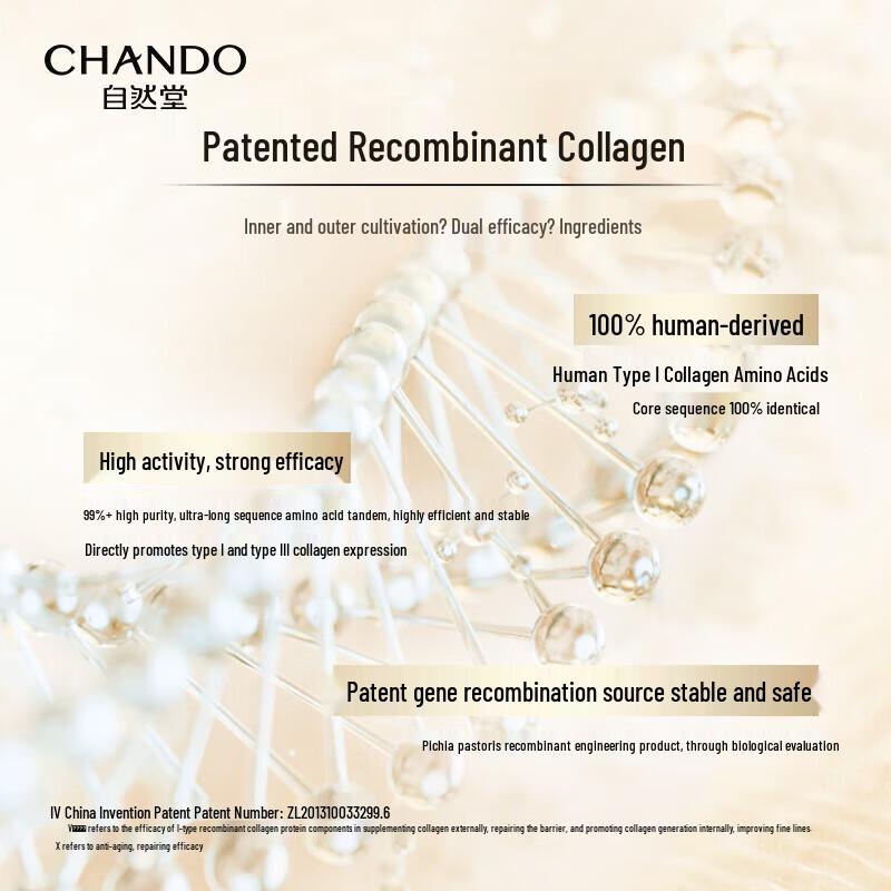 CHANDO Type III Recombinant Collagen Repair Freeze-dried Mask