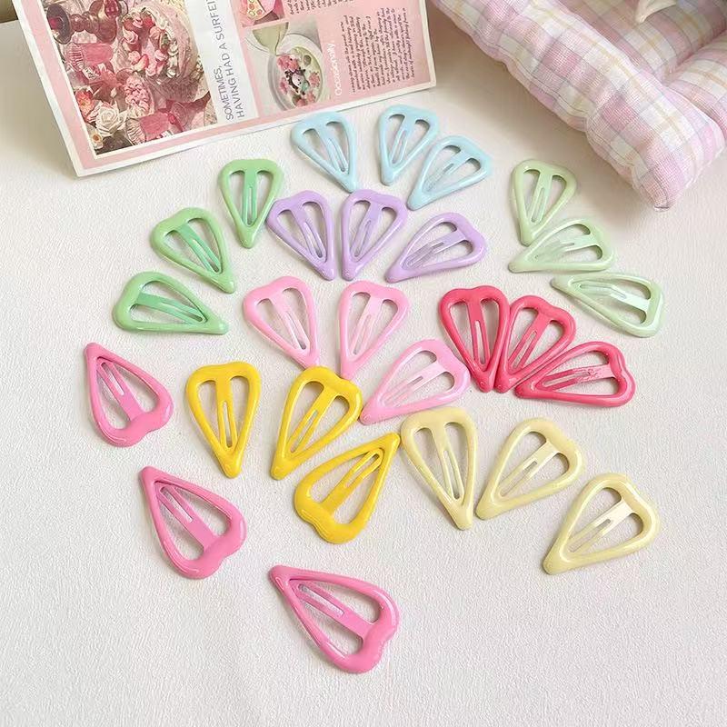 Colorful Dopamine Cute Kids' Korean Style Candy Hair Clip, 4cm