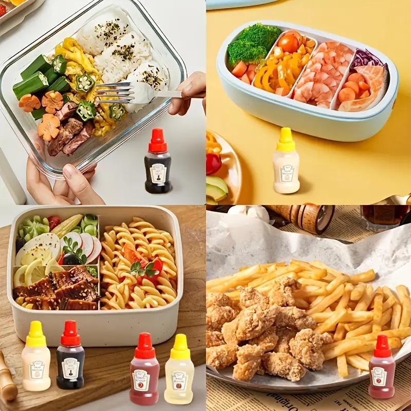 1pcs Mini Bottling Bottle Household Mini Seasoning Bottle Tomato Salad Honey Squeeze Bottle Sauce Bottle