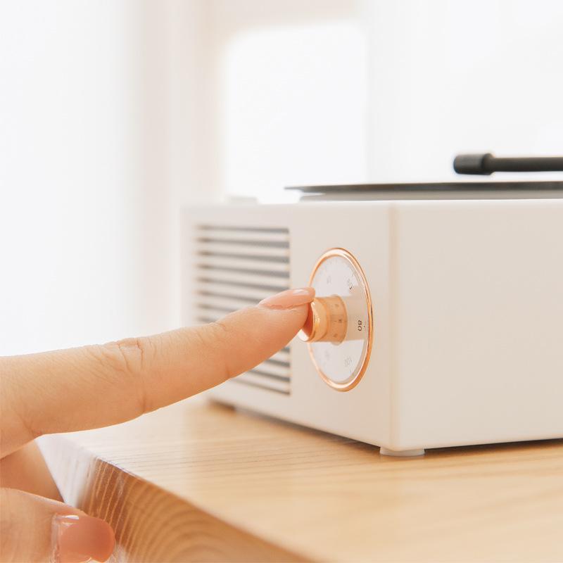 Retro Atomic Bluetooth Vinyl Record Player & Speaker - TikTok Style Gift