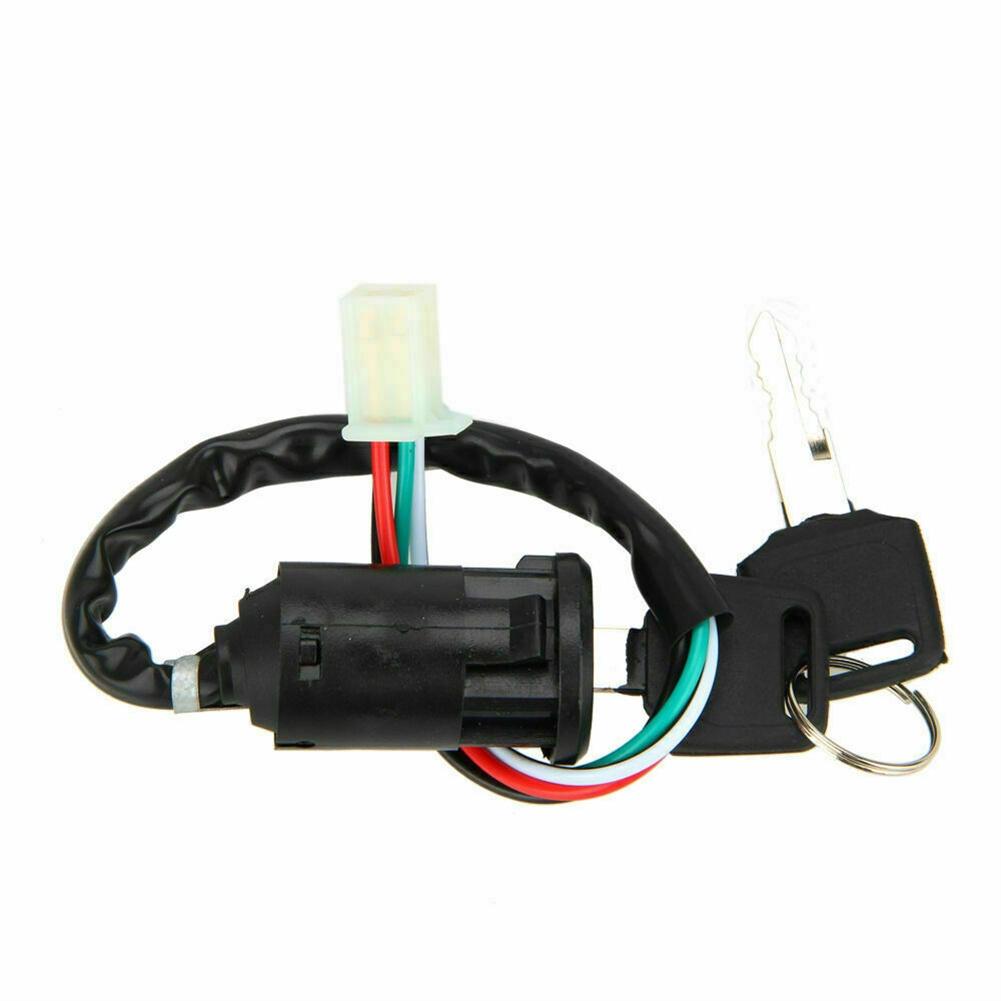 Ignition Switch Switch Motorcycle 1 * 1 PC 2pcs Key 4 Wire