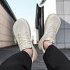 TUINANLE Men's Casual Wide-Toe Sneakers, Large-Size Breathable Walking Shoes, Non-Slip Outdoor Sneakers, Sizes 39–48