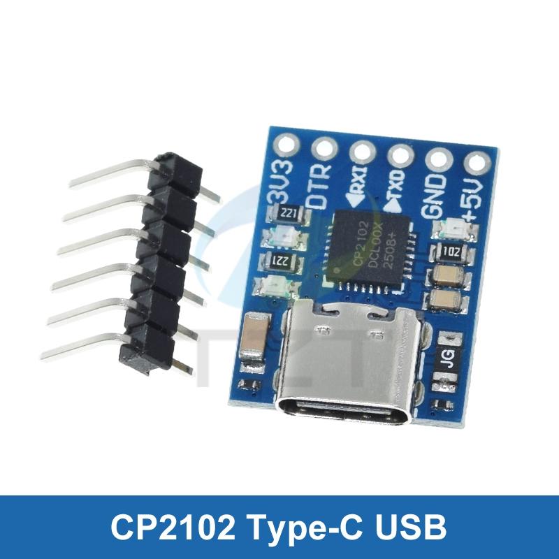 CP2102 USB 2.0 to UART TTL 5PIN Connector Module Serial Converter STC Replace FT232RL CH340G PL2303 CP9102X for Arduino Pro mini