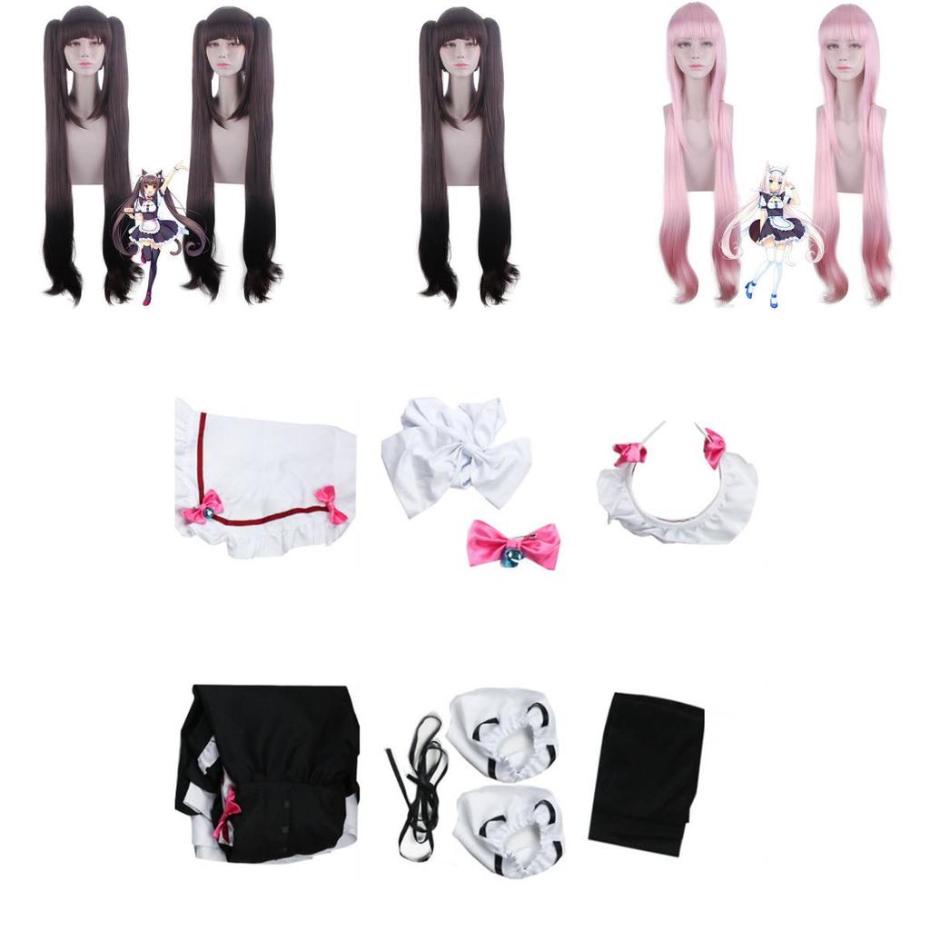 Japanese Anime Nekopara Chocola Vanilla Cosplay Costume Perfect Stitches Breathable Design