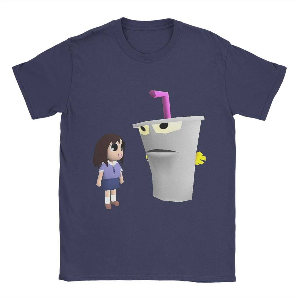 Ayumu Osaka   Azumanga Daioh  T-Shirt Sommer  Baumwoll-T-Shirts für Herren Freizeit Muster T-Shirt Kurzarm Streetwear Tees
