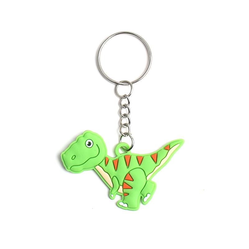 Personalized Cute Cartoon Dinosaur Keychain for Backpack or Accessories