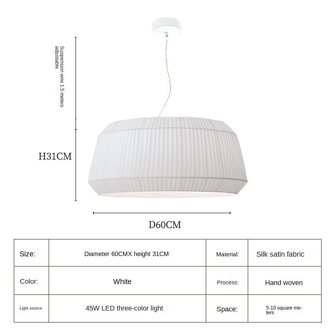 

Подвесной светильник из скандинавской ткани, современный, простой, кольцевой, для гостиной, спальни, ресторана, отеля, стола, декоративная люстра