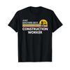 Just Another Sexy Construction Worker T Shirt Black Vintage Top For Everyday Wear Designer Clothes Breathable Graphic