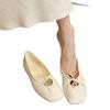 New Flat-soled Women's Shoes Spring Soft-soled Versatile with Skirt Single Shoes
