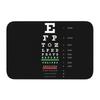 Snellen Eye Chart Front Floor Door Optometrist Optician Kitchen  Entrance Mat Outdoor   Bathroom Doormat Garage Carpet Rug
