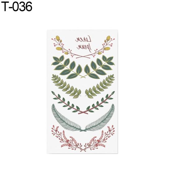 Trigram Animal Temporary Fake Tattoo Sticker Body Art Removable Decal