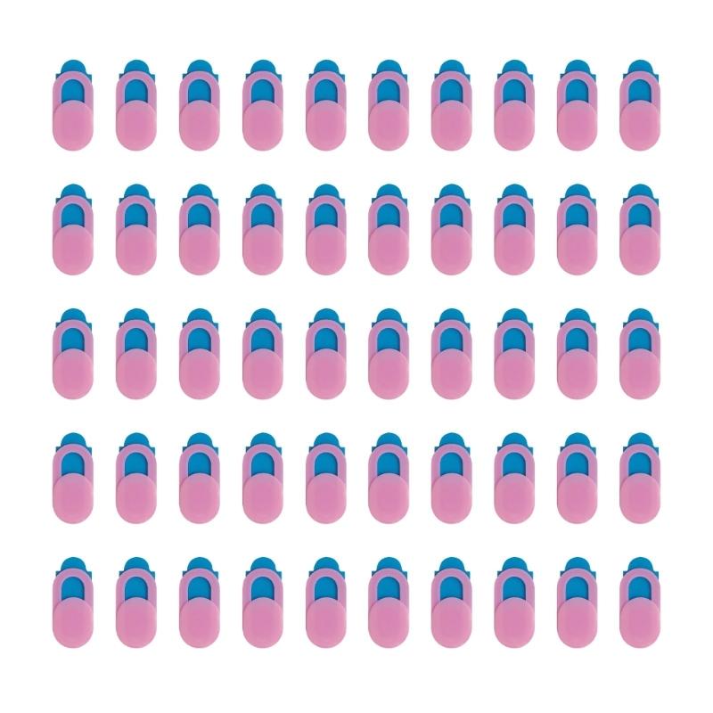 50Pcs Camera Lens Slider Covers For Laptop Tablet Universal Privacy Shield Easy Installation Durability ABS Materials