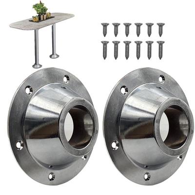 Wohnmobil Tischhalterung Flanschhalterung Aluminium Säule Tischbasis Tischbein Säulen Bodenmontagebasis Wohnmobil Hardware Ersatz Wohnmobil