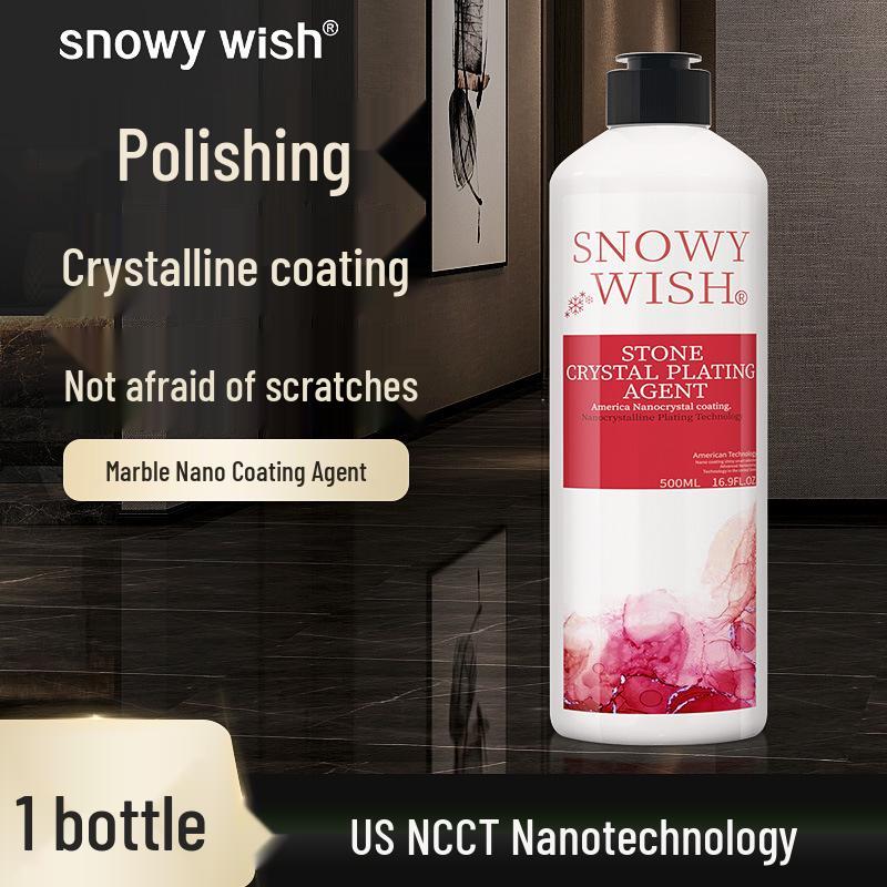 New Stone Crystal Agent: Tile Brightening & Polishing Paste for Restoring Quartz and Glazed Surfaces