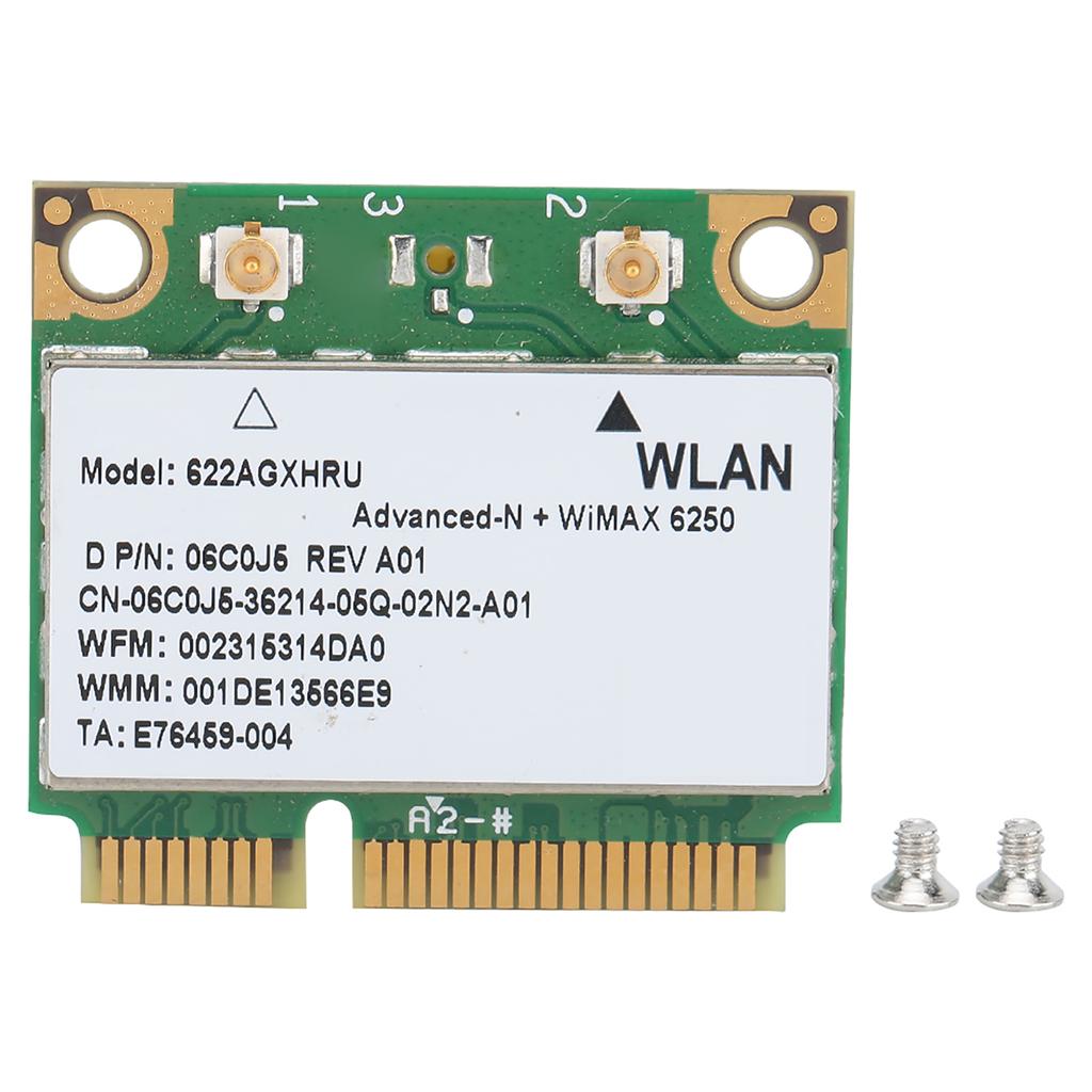For Intel 6250AN 622ANXHMW MINI PCIE 300Mbps 2.45GHZ Dual Band Wireless WIFi Network Card