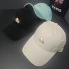 New Letter Ripped Baseball Cap Female Retro Old Washed Cotton Sun Hat Versatile Soft Top Cap Male Trend