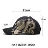 Chinese Wind Dragon Pattern Baseball Cap Men'S Outdoor Leisure Cap Women'S Trend Versatile Sun Hat