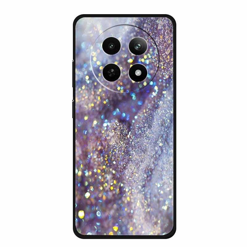 Case For Realme 13 Plus Marble TPU Soft Silicone Back Cover For Realme 13+ Cases Protective Mica Painted Colorful Bumper Capa