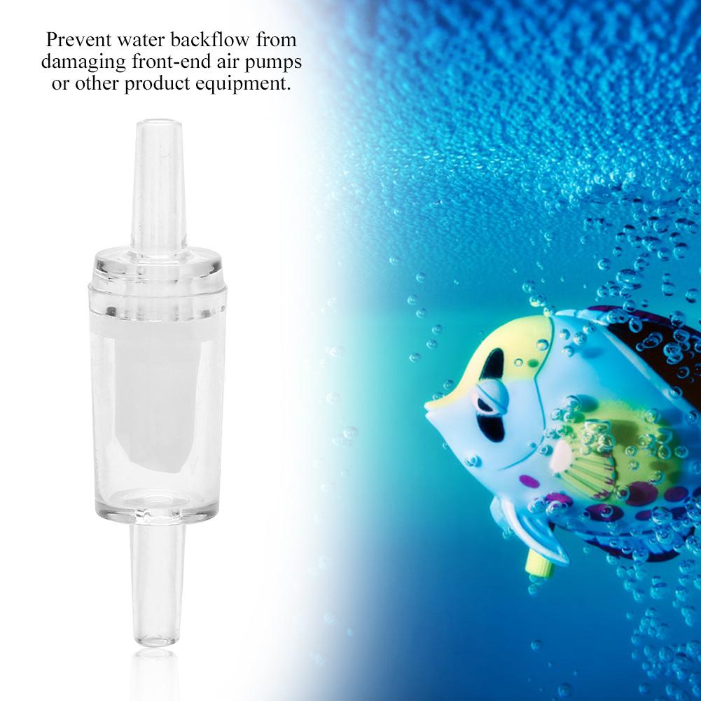 10Pcs One Way NOn Return Check Valve Aquarium Fish Tank Oxygen Air Pump Check Valve