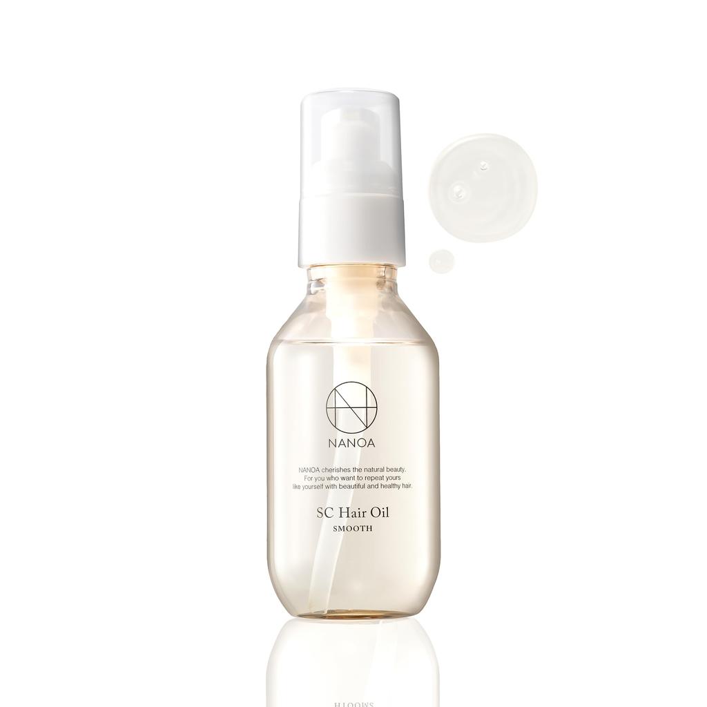 NANOA Hair Oil, Leave-in Treatment, Doctor-Recommended Keratin Hair Serum, Ceramide, Acid Heat, Argan Oil, and Jojoba Oil, 95mL