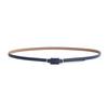 PU Leather Slim Belt Thin Dress Belt Simple Waist Belt  Women Accessories