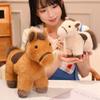 Cute Pony Doll Plush Toy Pony Zodiac Horse Doll Boys Accompany Soothing Doll