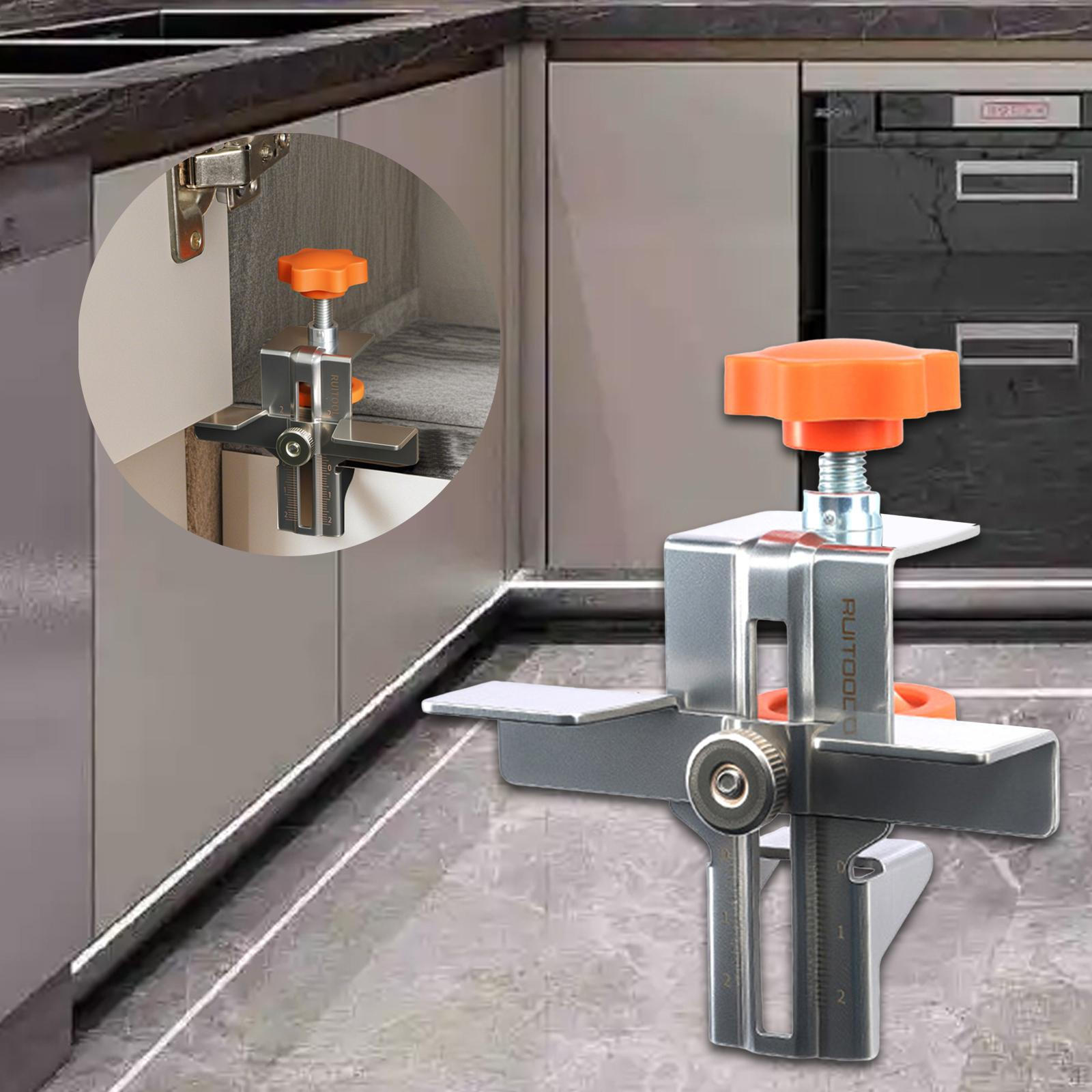 

Позиционер для установки дверцы шкафа 3,3-3,9 дюйма, регулируемый для мебельных проектов, универсальный Without Base