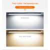 1-6PCS Set LED Cabinet Bar Lamps EU 220V Integrated Lighting With Dimmable Touch/Hand Sweep Sensor Switch 25mm Board Penetrable