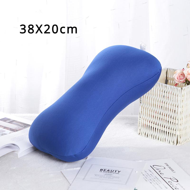 Super Soft Head PillowCase Micro Mini Microbead Back Cushion Pillow Roll Pillow Head Convenient Travel Pillow Bed Decoration