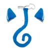 Kids Cats Costumes Set Cats Ears Headbands Tail Bowtie Tutu Skirt Animal Cosplay Costumes for Halloween Christmas Party