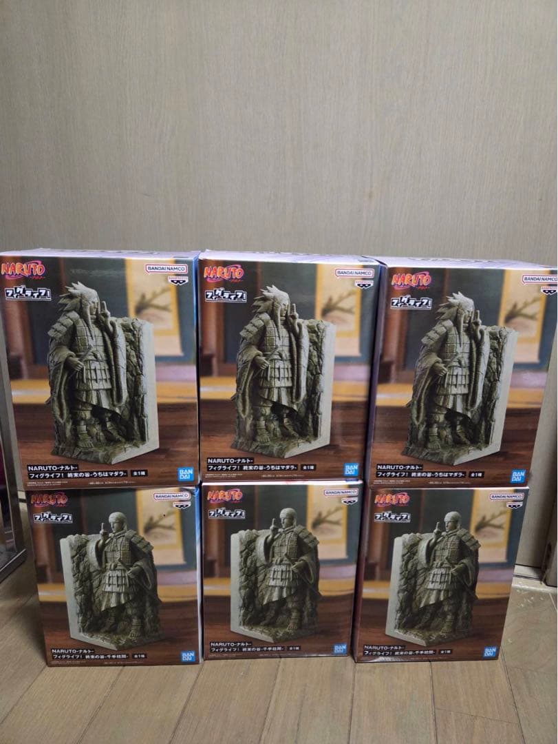 

[USED] NARUTO Fig Life Valley of the End Uchiha Madara / Senju Hashirama 3 each Total 6