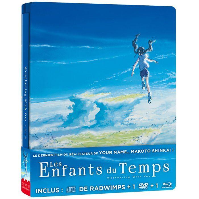 Film - MADISTRIBUTION - Les Enfants Du Temps - Edition Steelbook - Combo Blu-ray + DVD - Animation