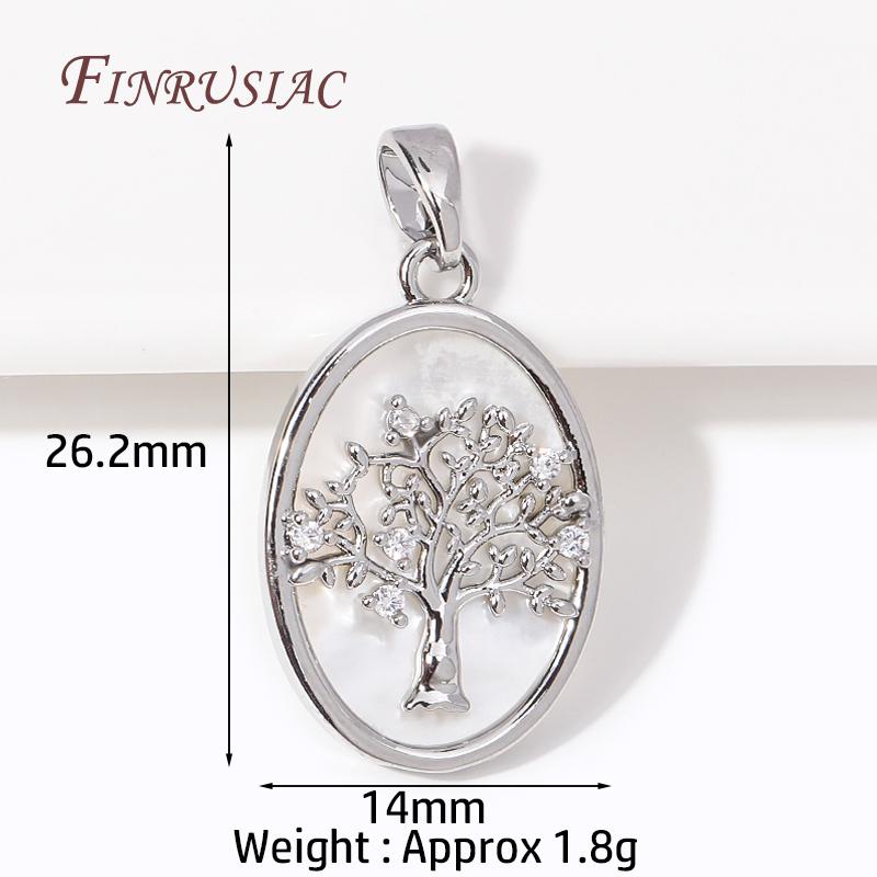 Großhandel Trendige 18K Gold Plated Herz / Bär / Hamsa / Blume / Lebensbaum Anhänger Charms Für Halskettenherstellung DIY Zubehör