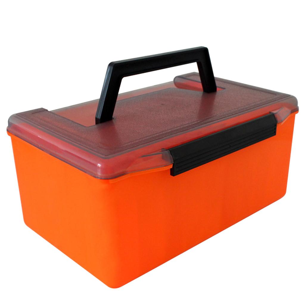 Bärbar Fiskelåda 52 Fack Fisketillbehörslåda Förvaringsorganisatörer Bläckfiskjigg Hårda Beten Verktygsväska Fiske Fodrad Låda