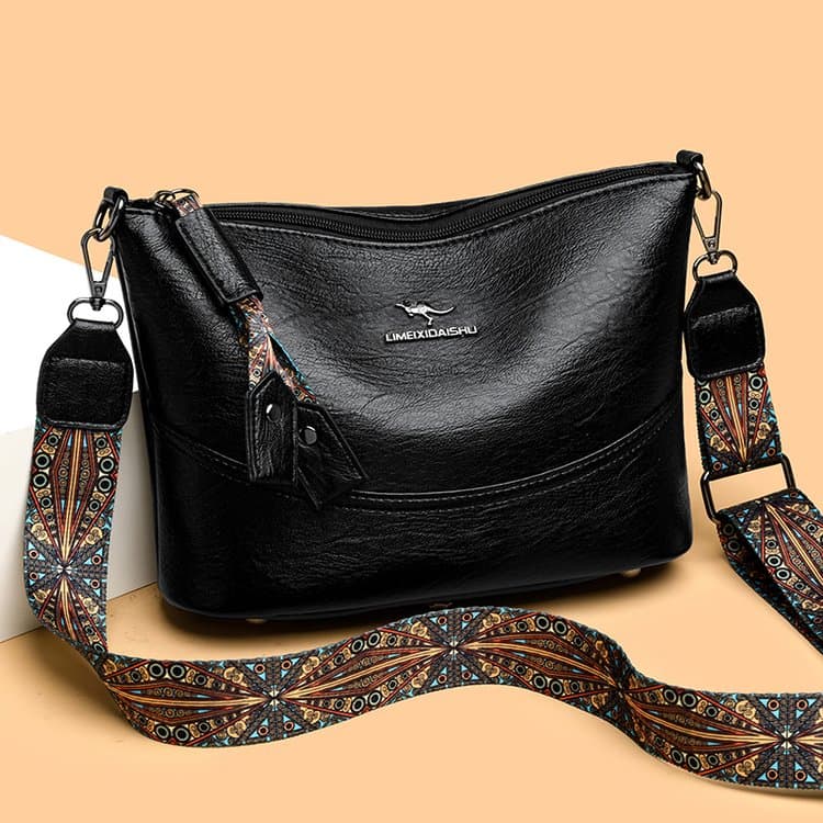 New Women's Simple and Versatile Shoulder Bag Retro Messenger Bag