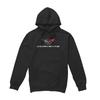 Chevrolet Unisex Adult Corvette Modern Emblem Hoodie